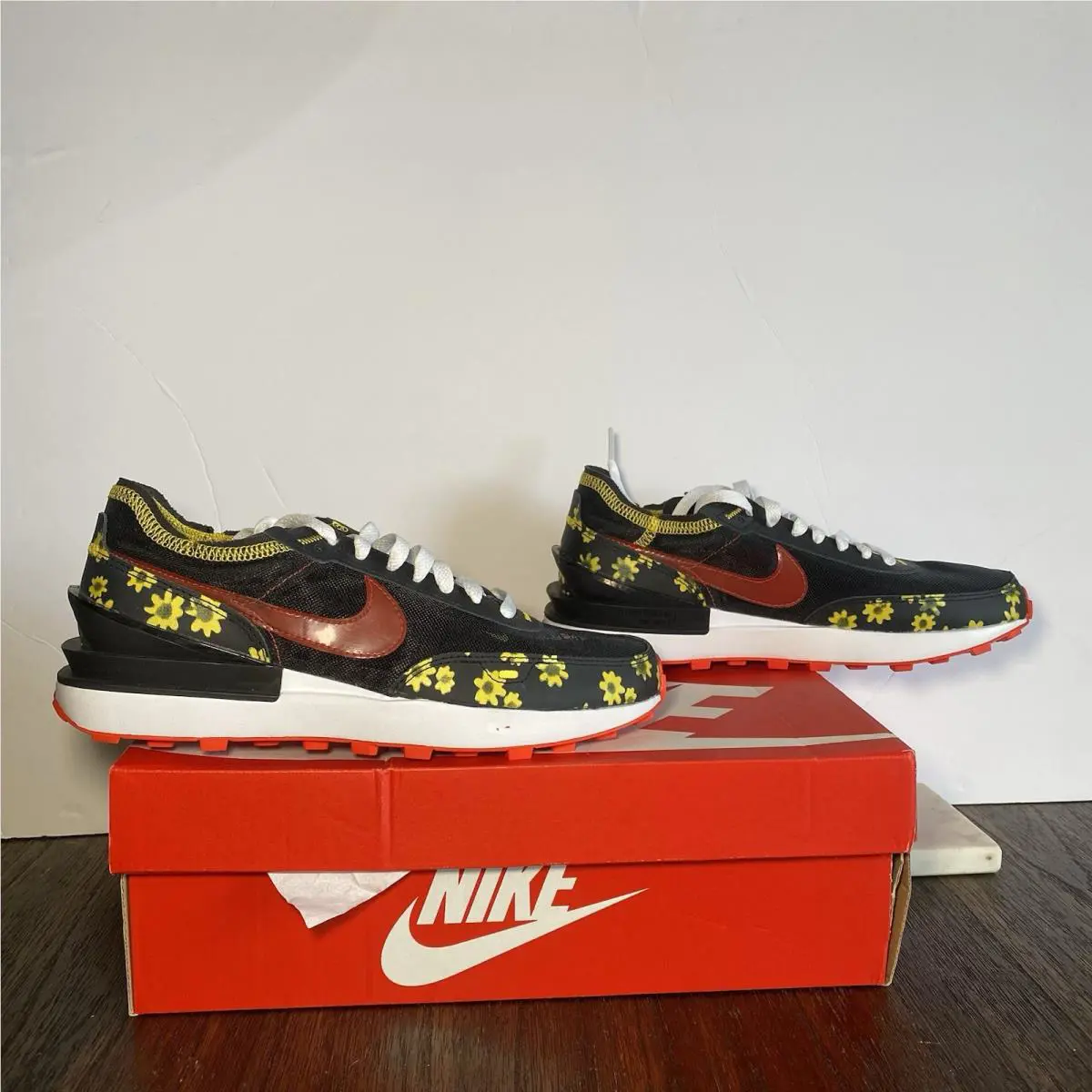 Nike shoes - Nike Waffle One - Waffle One - DQ7637-001 - Yellow 2
