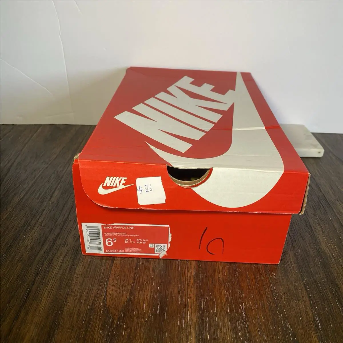 Nike shoes - Nike Waffle One - Waffle One - DQ7637-001 - Yellow 7
