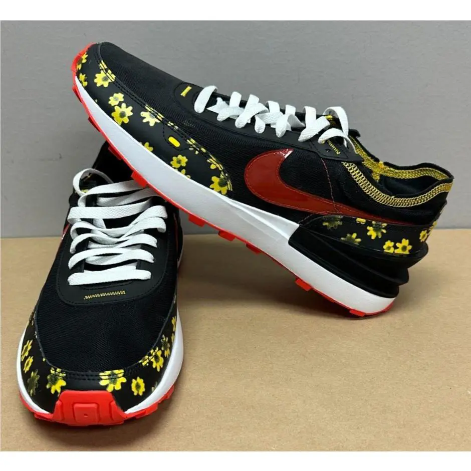 Nike shoes - Nike Waffle One - Waffle One - DQ7637-001 - Yellow 4