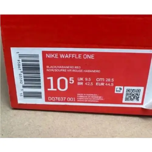 Nike shoes - Nike Waffle One - Waffle One - DQ7637-001 - Yellow 6