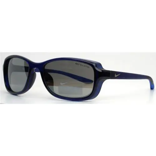 Nike Breeze CT8031 410 Navy Womens Wrap Mirror Sunglasses 57-18-130 B:39