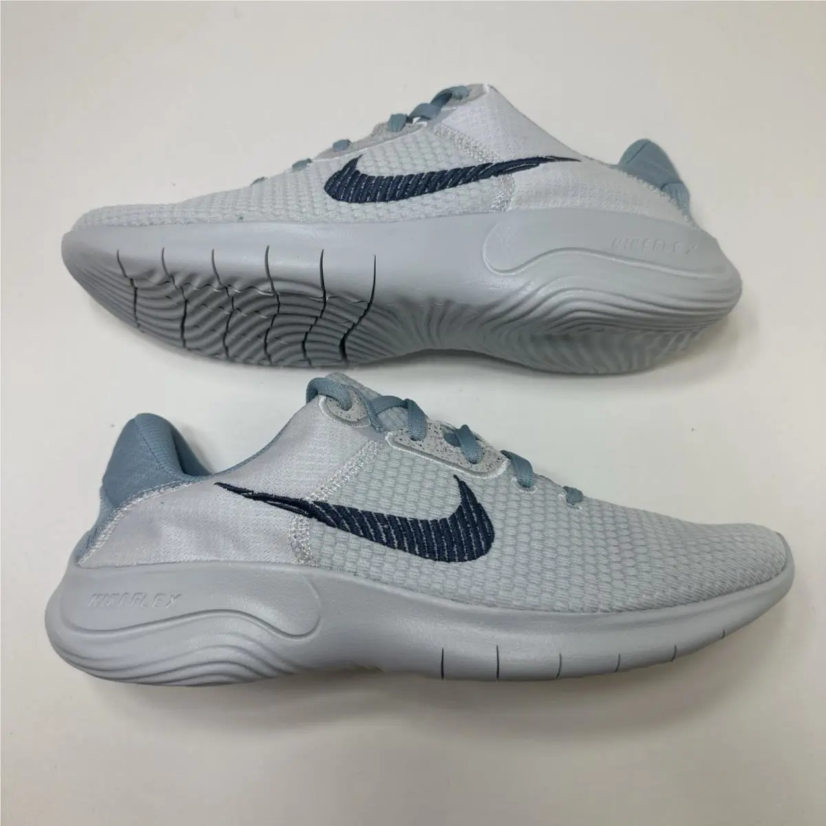 Nike shoes - Nike Flex Experience - Flex Experience - DD9284-006 - Pure platinum/blue 3