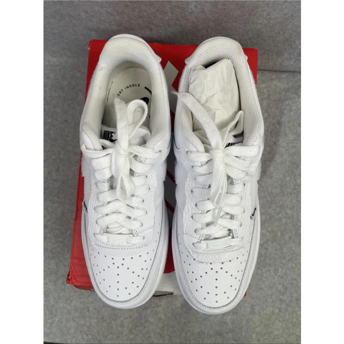 Nike shoes - Nike Court Vision - Court Vision - DH3158-108 - WHITE METALLIC SILVER (UPC: 196969285609) 0