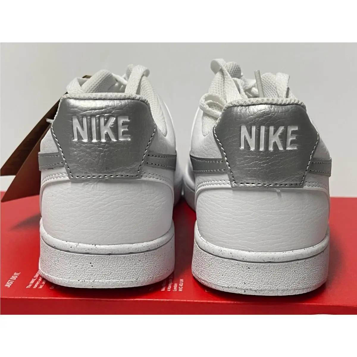 Nike shoes - Nike Court Vision - Court Vision - DH3158-108 - WHITE METALLIC SILVER (UPC: 196969285609) 0