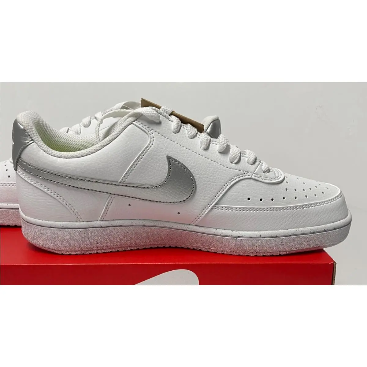 Nike shoes - Nike Court Vision - Court Vision - DH3158-108 - WHITE METALLIC SILVER (UPC: 196969285609) 5