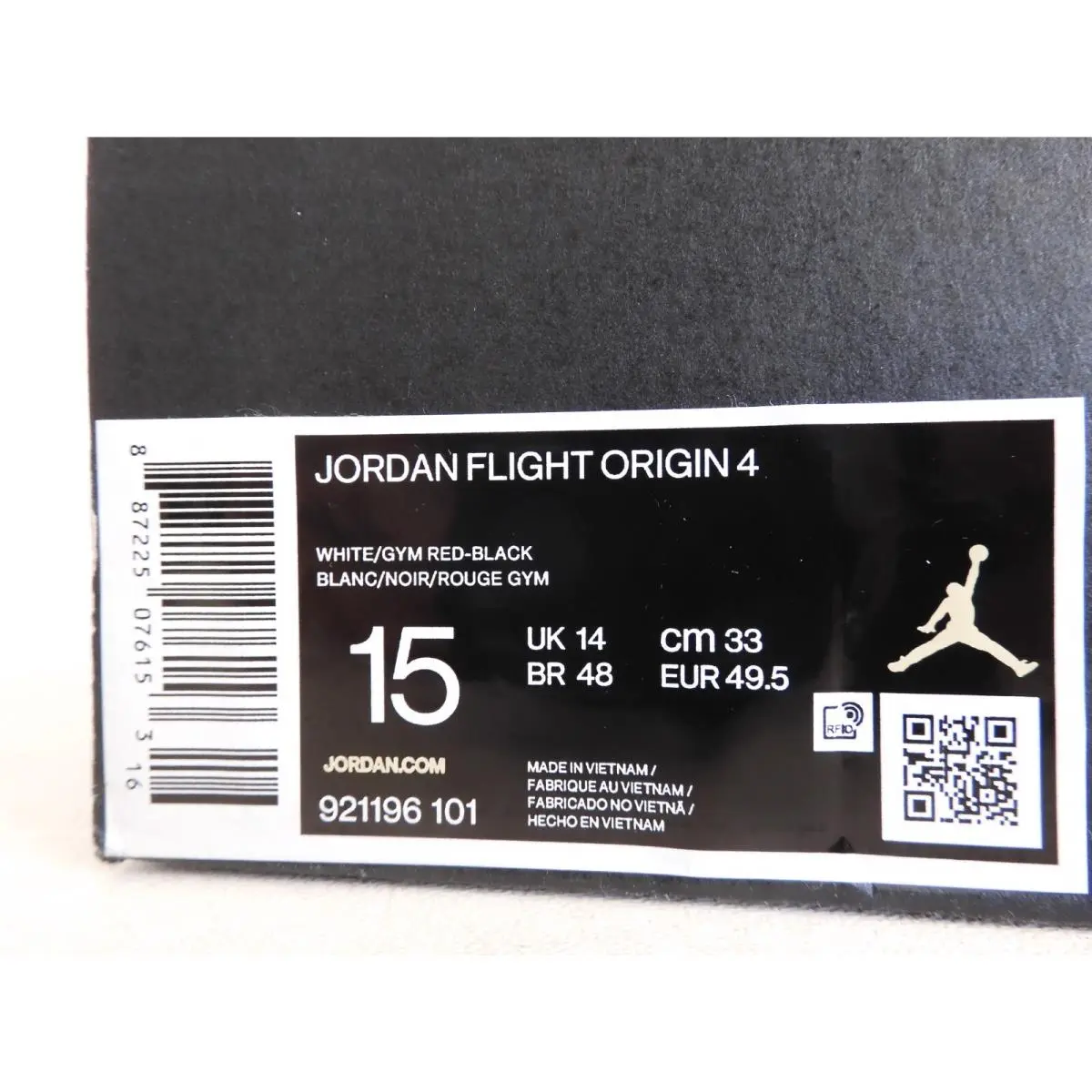Nike shoes - Air Jordan Flight Origin 4 - 921196-101 - White (UPC: 887225076153) 3