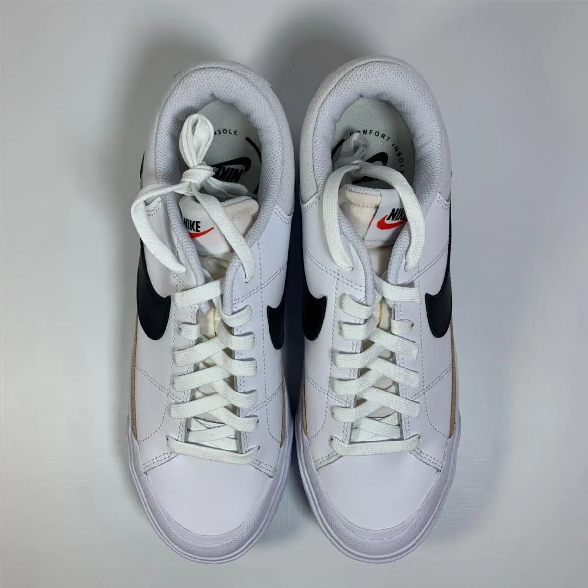 Nike shoes - Nike Court Legacy - Court Legacy - DM7590-100 - White/Hemp/Team Orange/Black 1