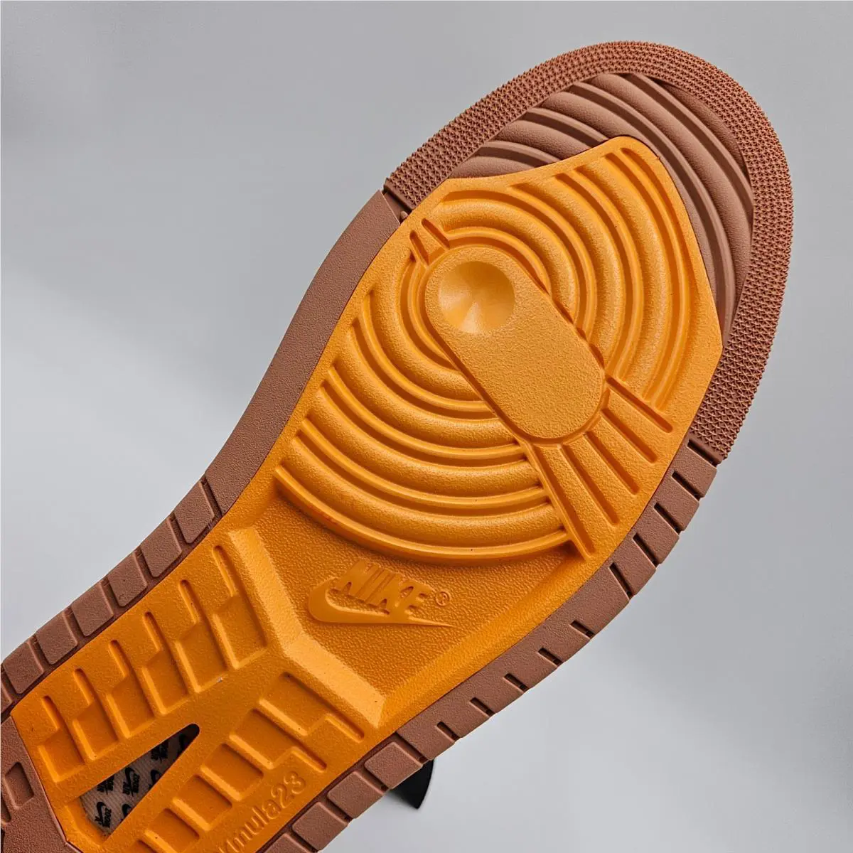 Nike shoes - Nike Air Jordan 1 - Air - DV1307-100 - Orange (UPC: 196608264453) 9