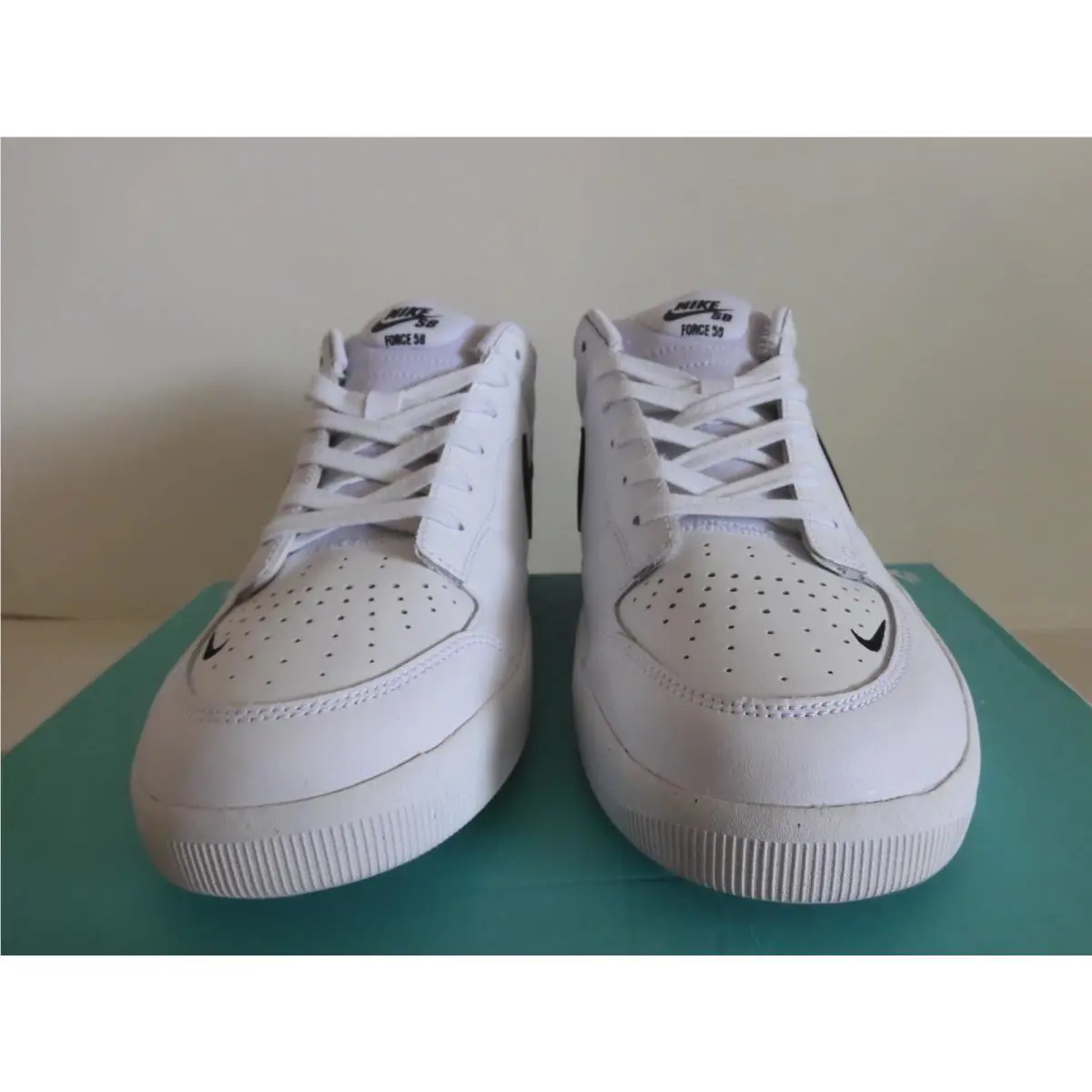 Nike shoes - Nike SB Force 58 Premium - DH7505101 - White (UPC: 195869038025) 1