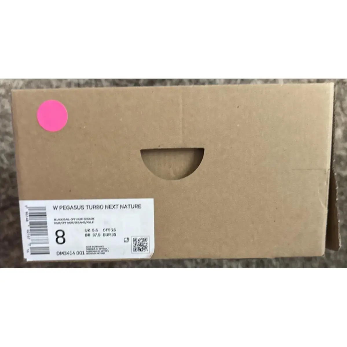 Nike shoes - Nike Wmns Pegasus Turbo Next Nature - DM3414-001 - Black/Off-Noir/Sesame/Sail 5