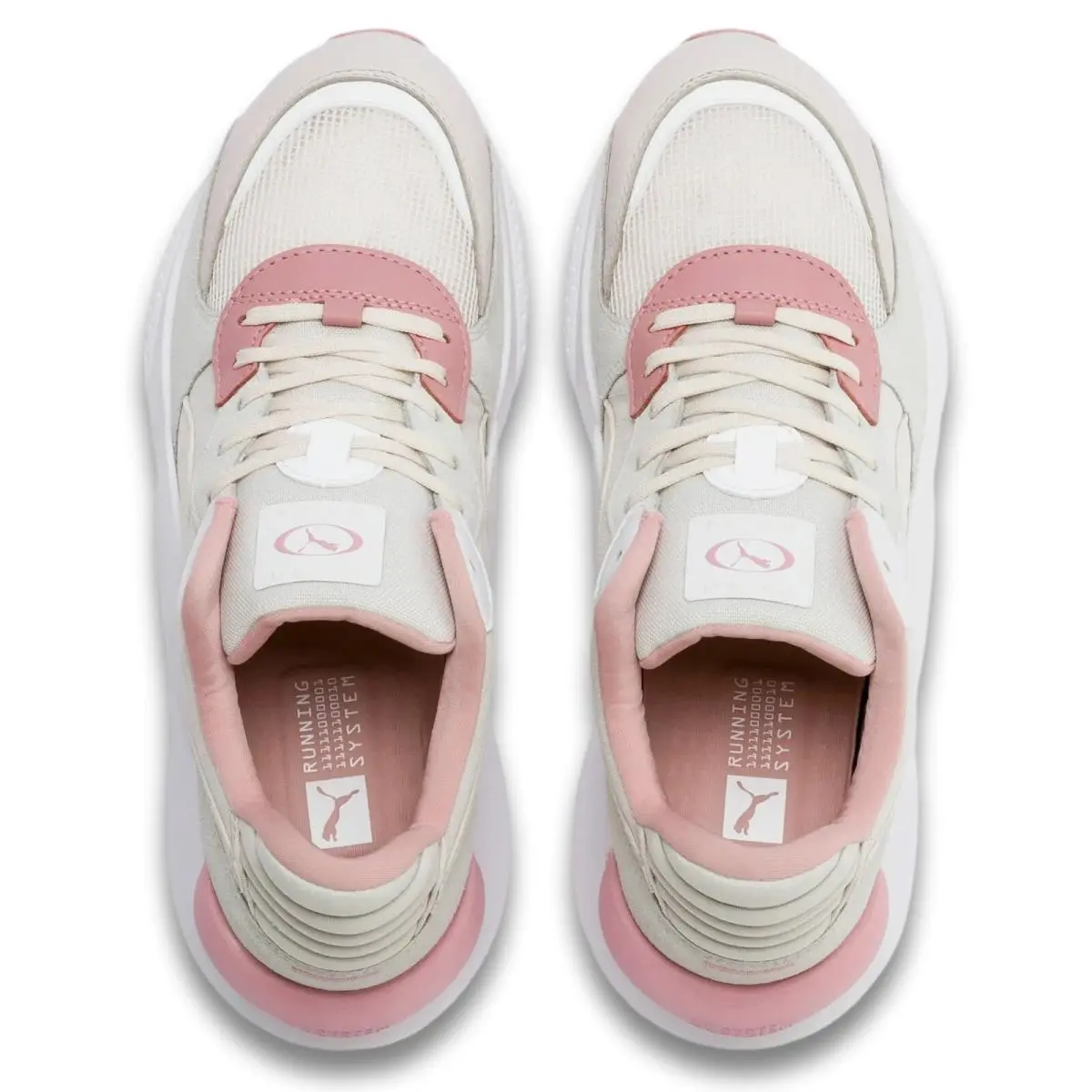 Puma shoes - PUMA RS 9.8 Space - Space - 372199-05 - Pastel Parchment/Puma White 9