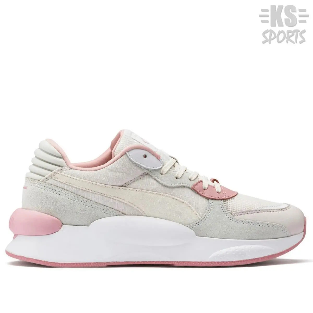 Puma shoes - PUMA RS 9.8 Space - Space - 372199-05 - Pastel Parchment/Puma White 5
