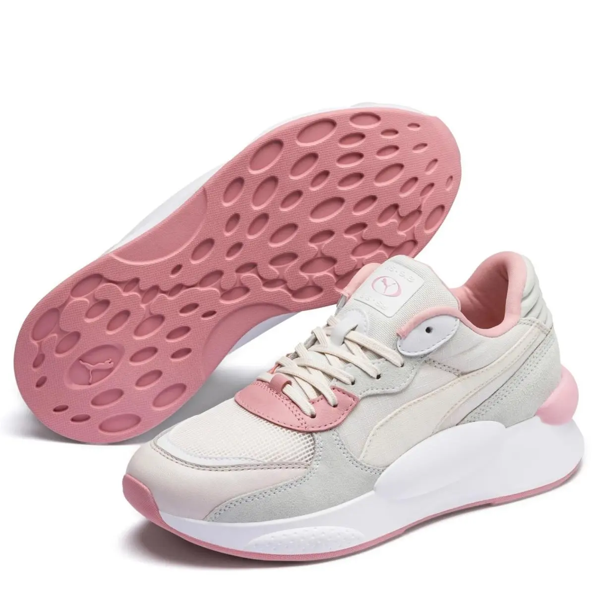 Puma shoes - PUMA RS 9.8 Space - Space - 372199-05 - Pastel Parchment/Puma White 6