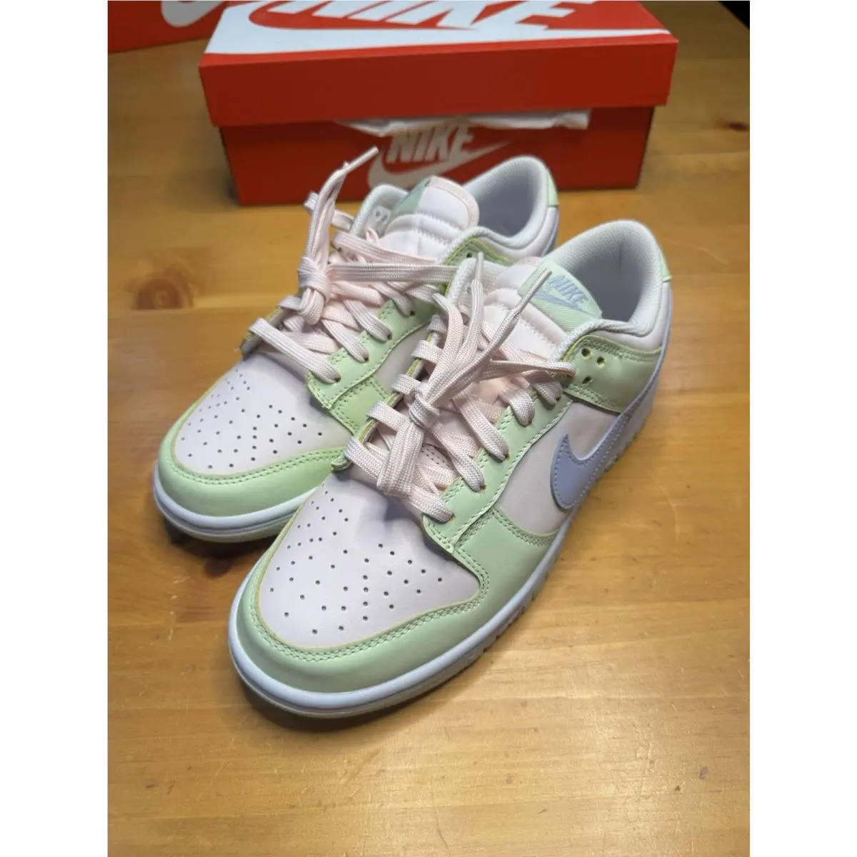 Size 9W - Women’s Nike Dunk Low Lime Ice Green Rose Doux Purple DD1503-600 2021