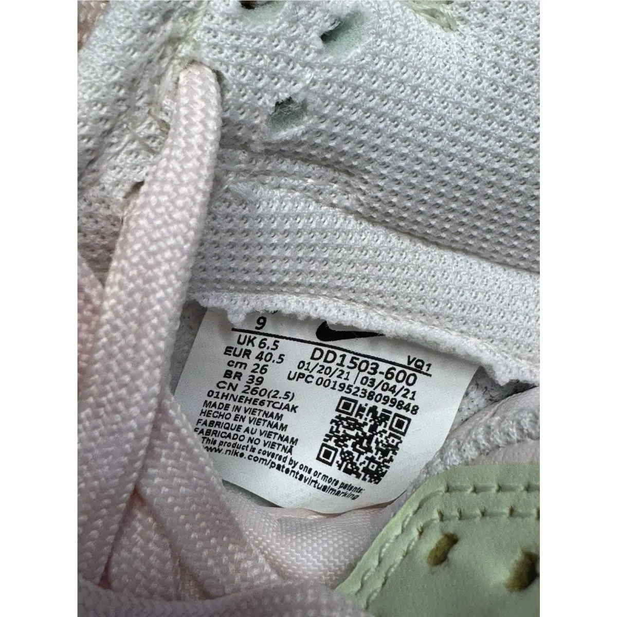 Nike shoes - Nike Dunk Low - Dunk Low - DD1503-600 - Green 5
