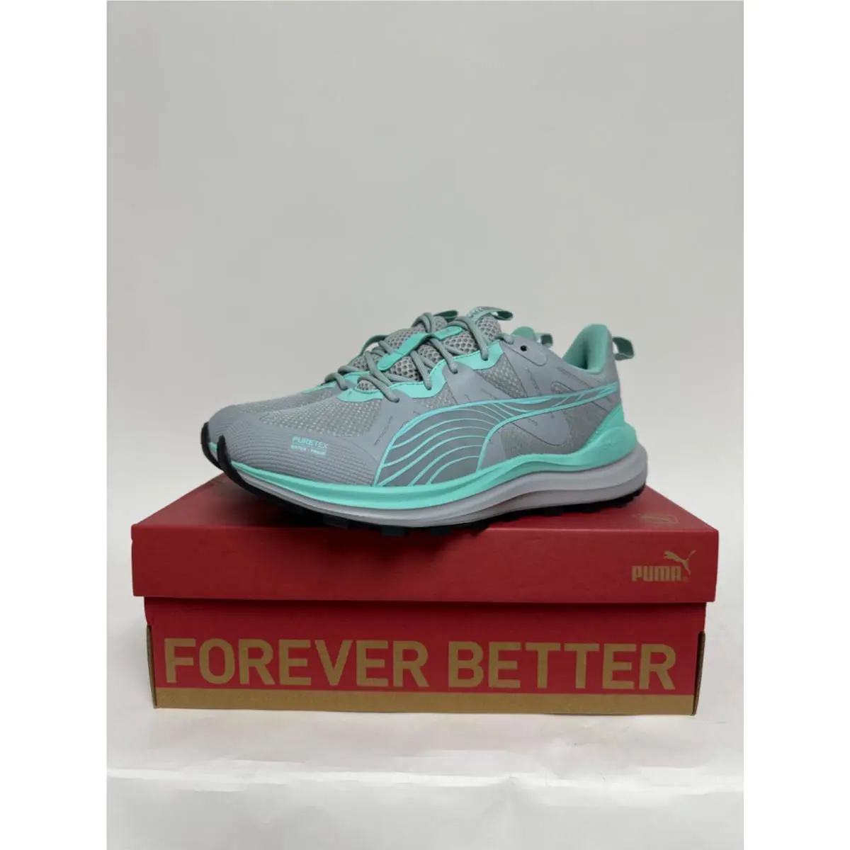 Puma shoes - Gray/Mint Green 0