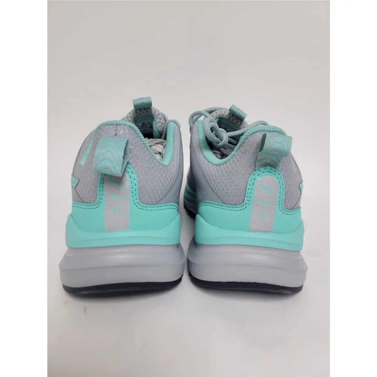 Puma shoes - Gray/Mint Green 2