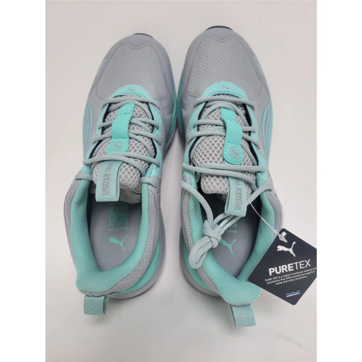 Puma shoes - Gray/Mint Green 5