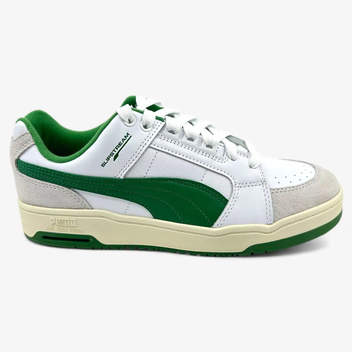 Puma shoes - PUMA Slipstream - Slipstream - 384692 02 - White, Manufacturer: White Amazon Green 5