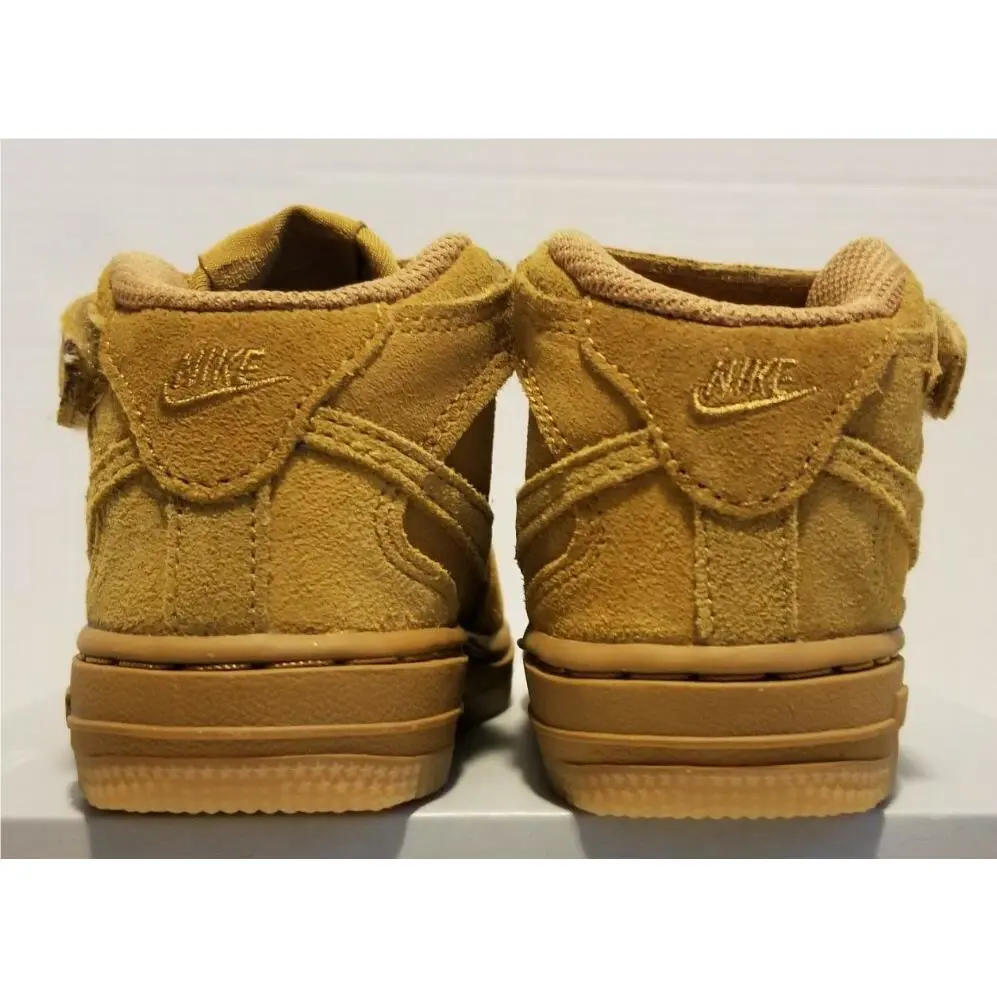 Nike shoes - Nike Force 1 - Force - WHEAT/WHEAT-GUM LIGHT BROWN 1