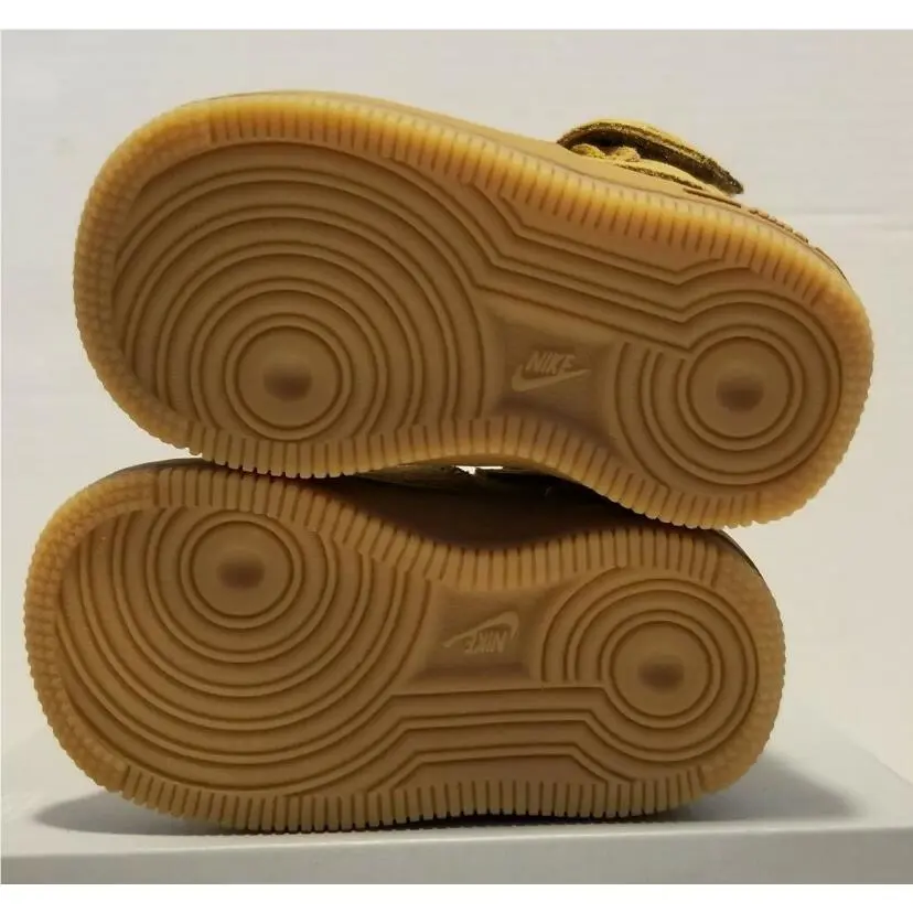 Nike shoes - Nike Force 1 - Force - WHEAT/WHEAT-GUM LIGHT BROWN 3