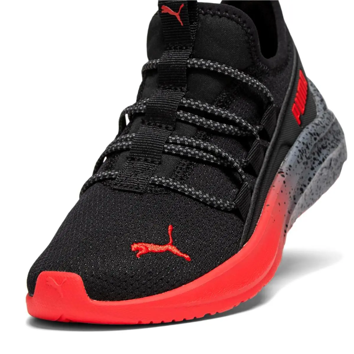 Puma shoes - Puma Black/For All Time Red 4