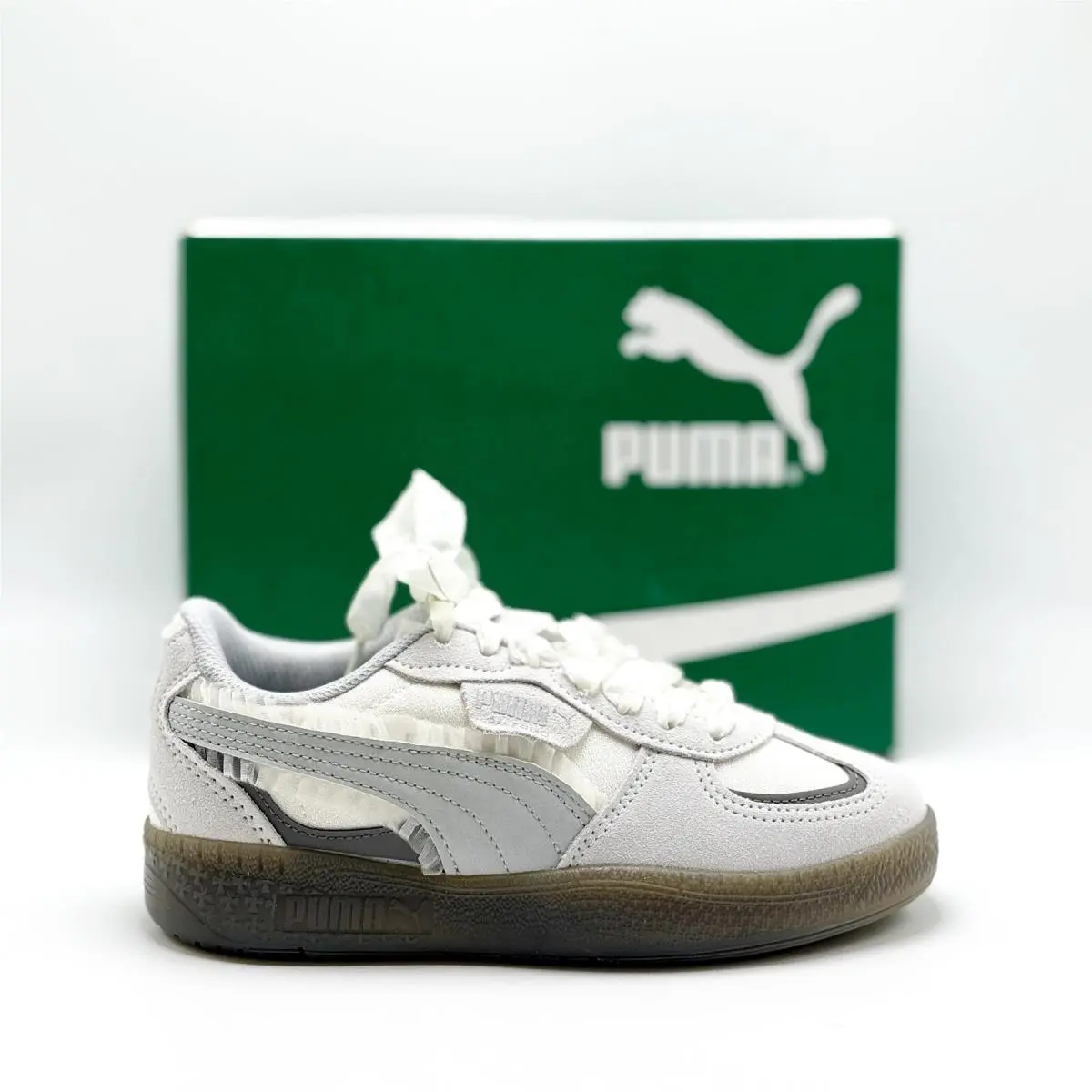 Women Puma Palermo Moda Glam Athletics Feather Gray 401286 01