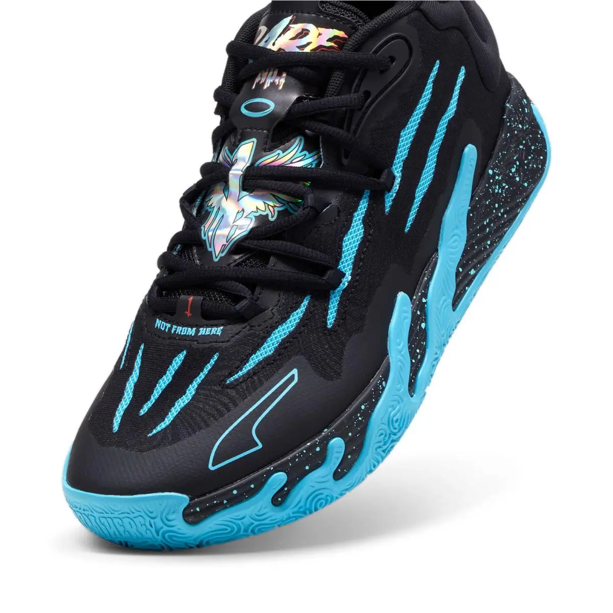 Puma shoes - Puma Black/Electric Peppermint 10