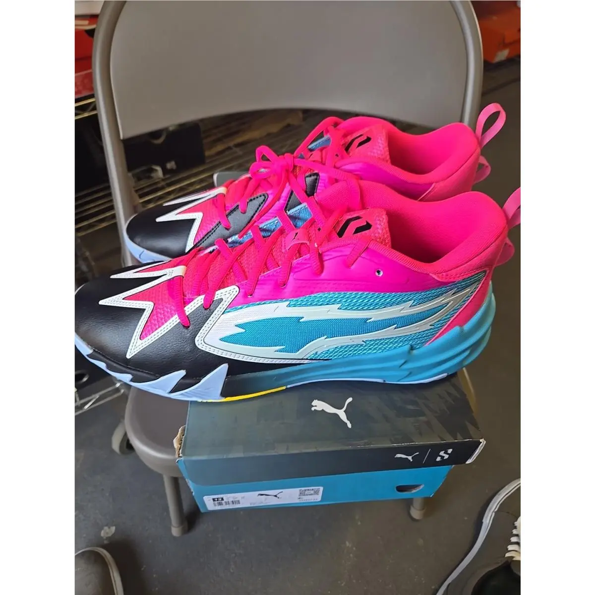 Puma shoes - Puma Scoot Zeros Nl Basketball - 30983702 - Blue 0
