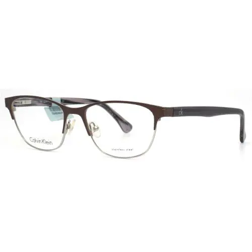 Calvin Klein CK5413 531 Mauve Womens Cat Eye Full Rim Eyeglasses 52-17-135 B:37