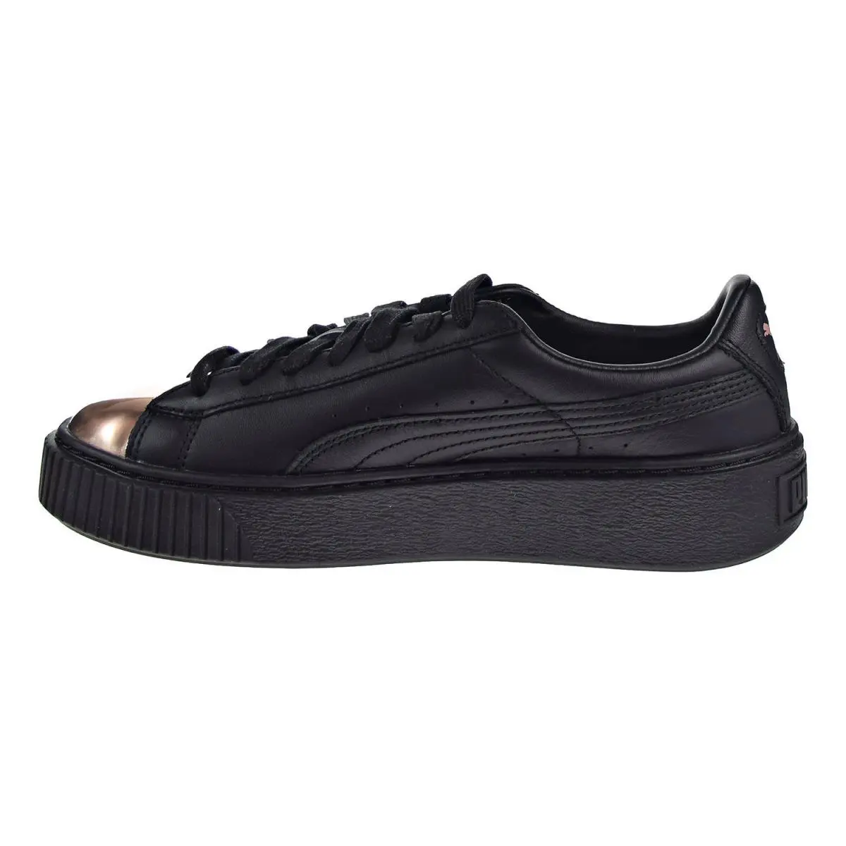 Puma shoes - Black / Classic Gold 3