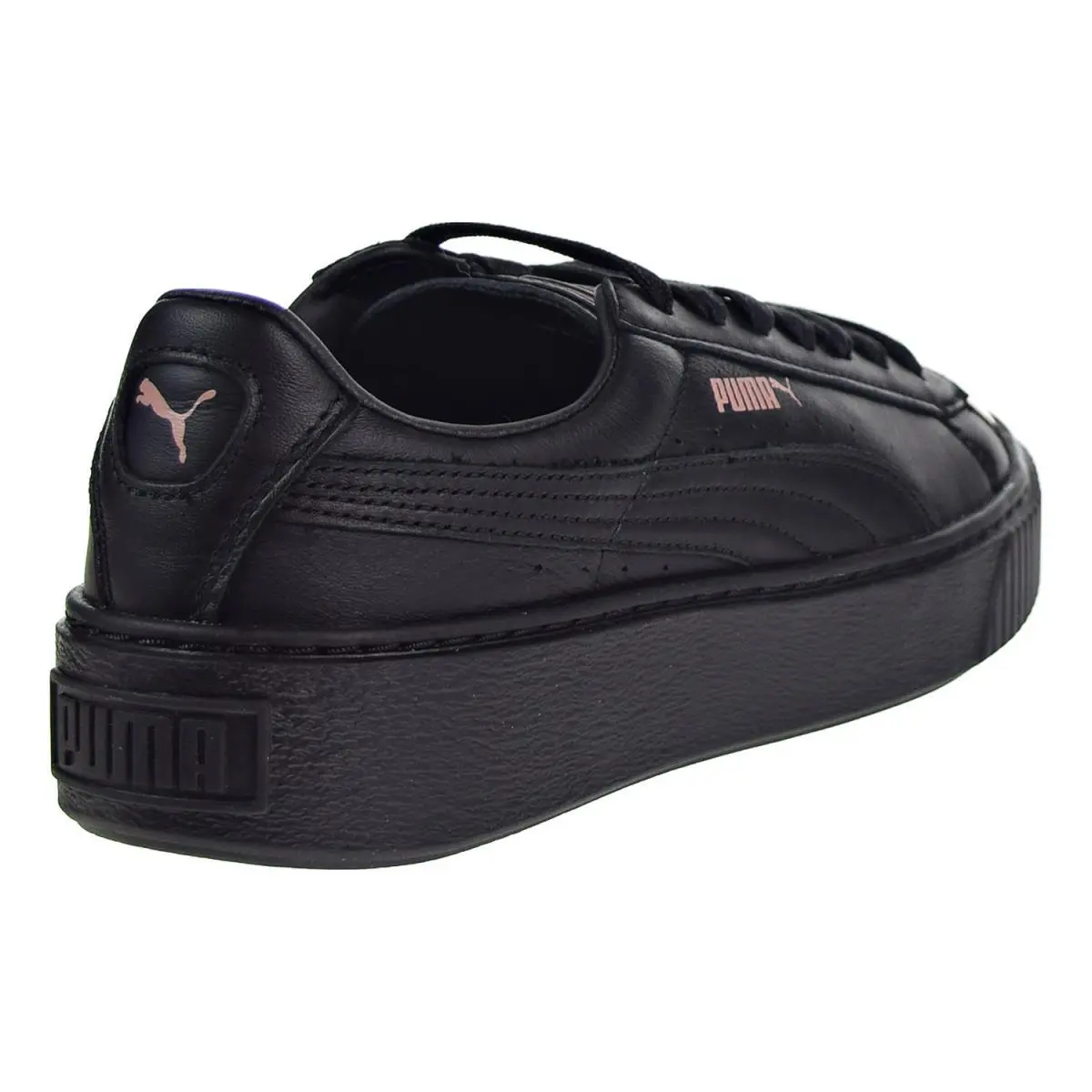 Puma shoes - Black / Classic Gold 7