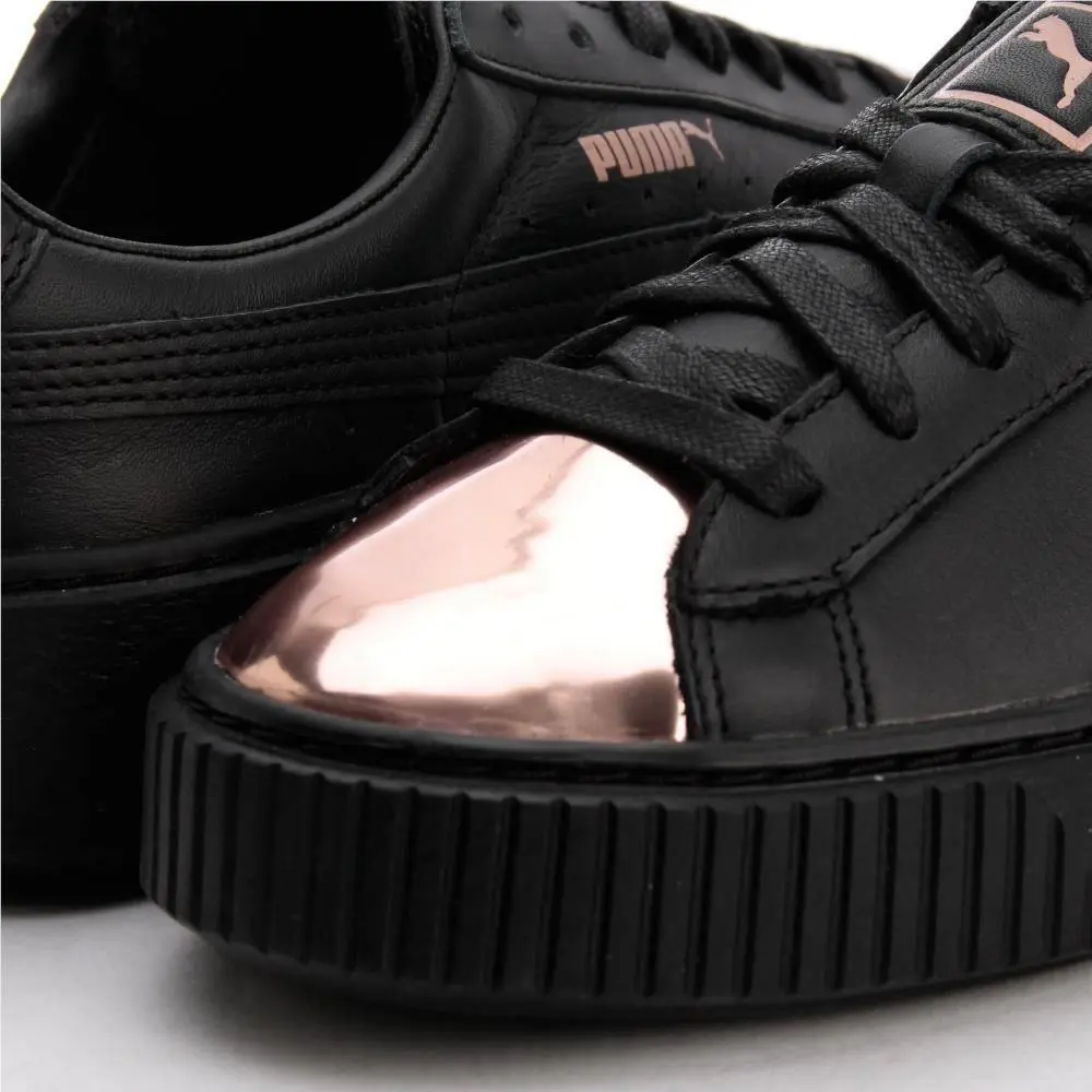 Puma shoes - Black / Classic Gold 1