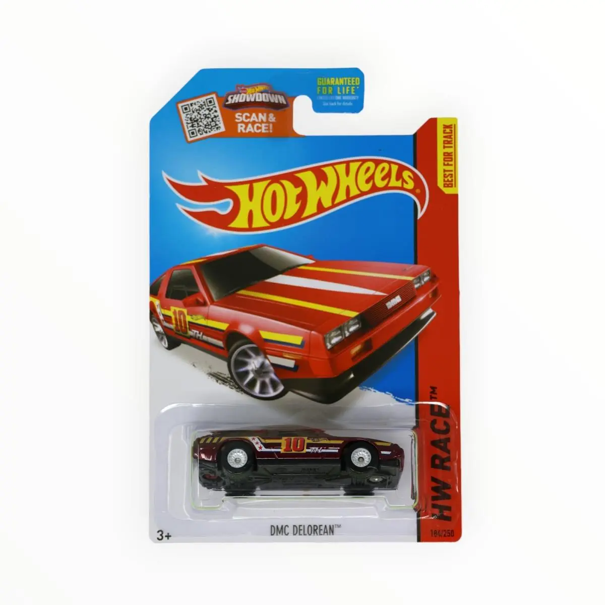Hot Wheels Dmc Delorean 184/250 - Super Treasure Hunt - 2015 A