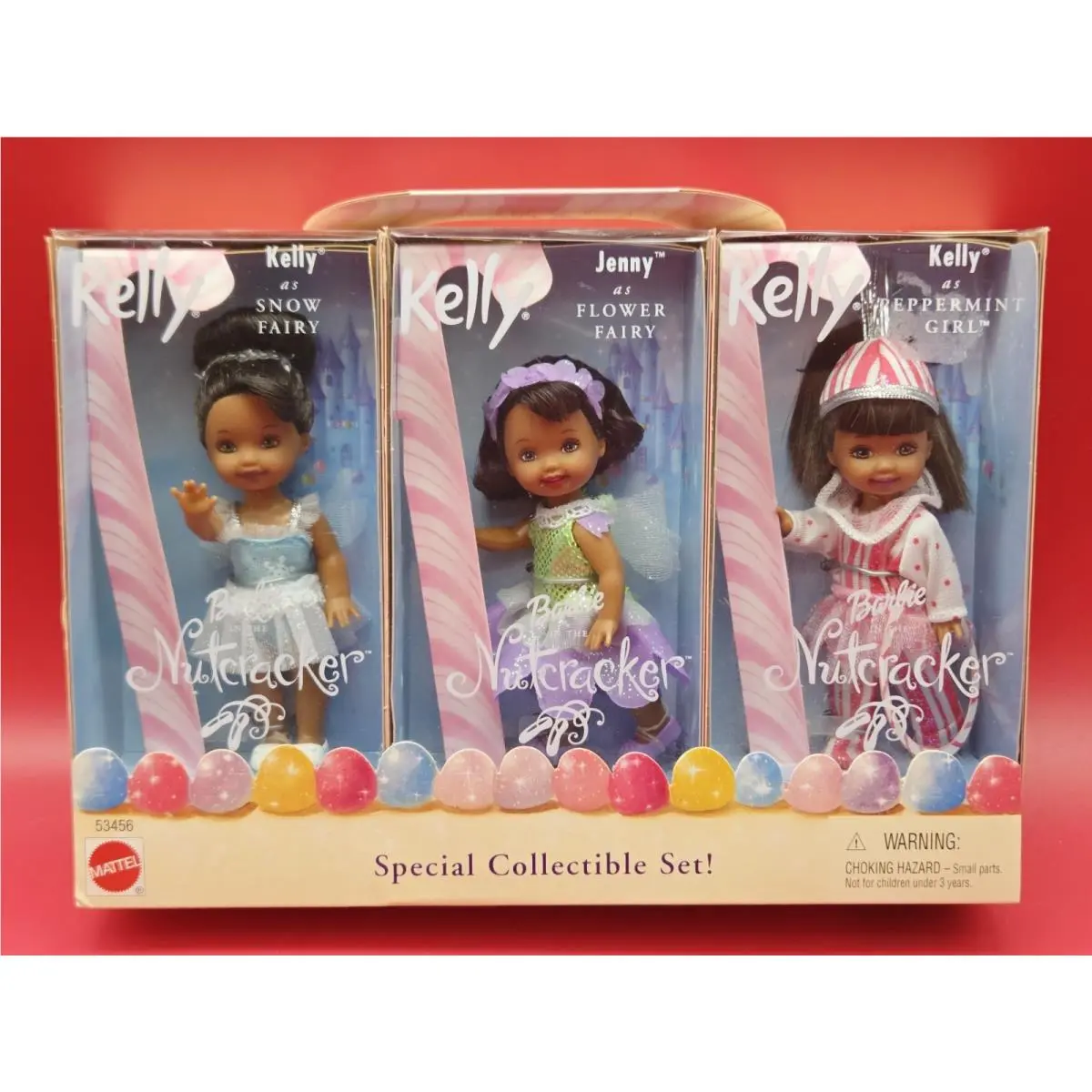 Barbie Nutcracker Kelly Jenny Special Collectible Set 3 Dolls African American