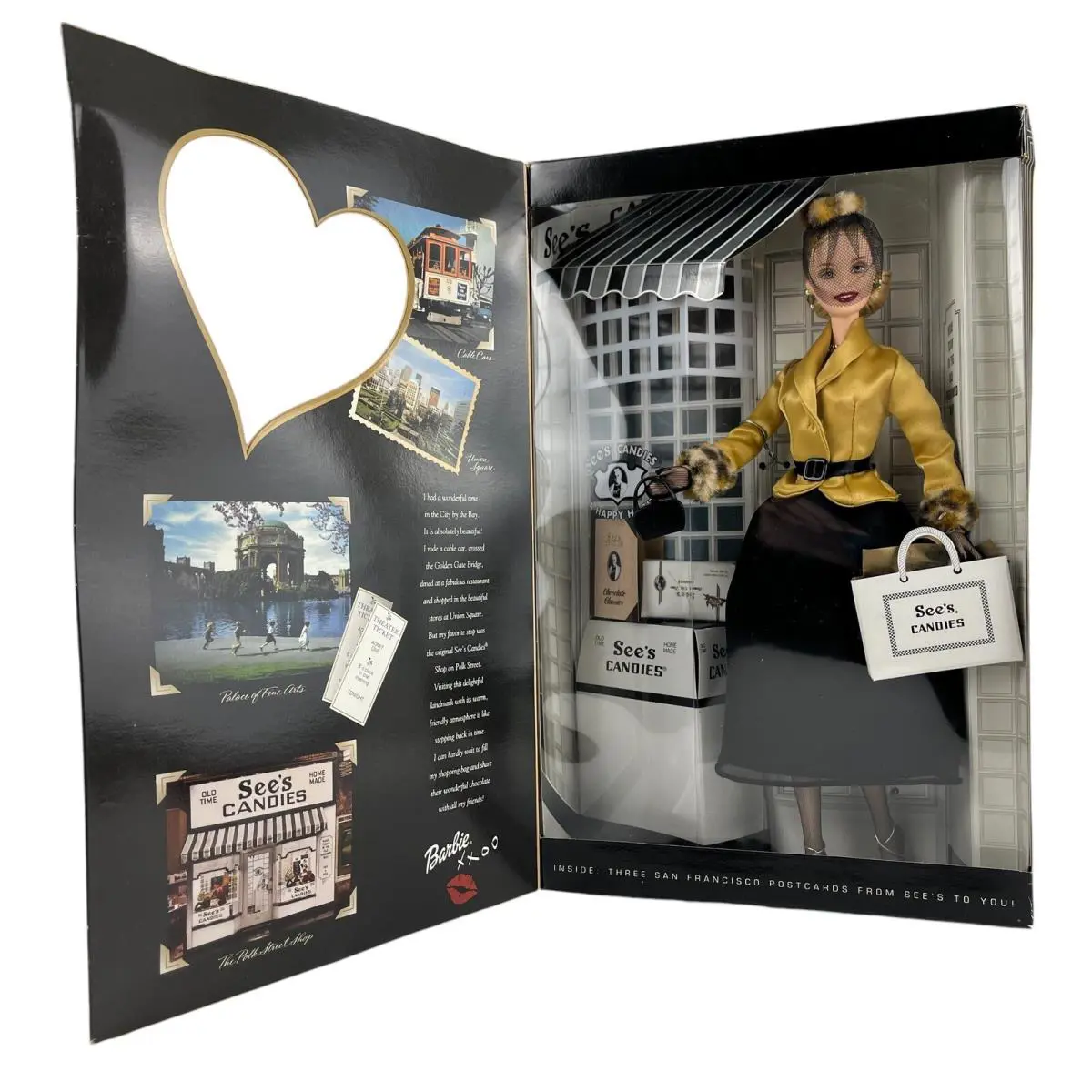Barbie Doll I Left My Heart in San Francisco Special Edition See`s Candies 53487