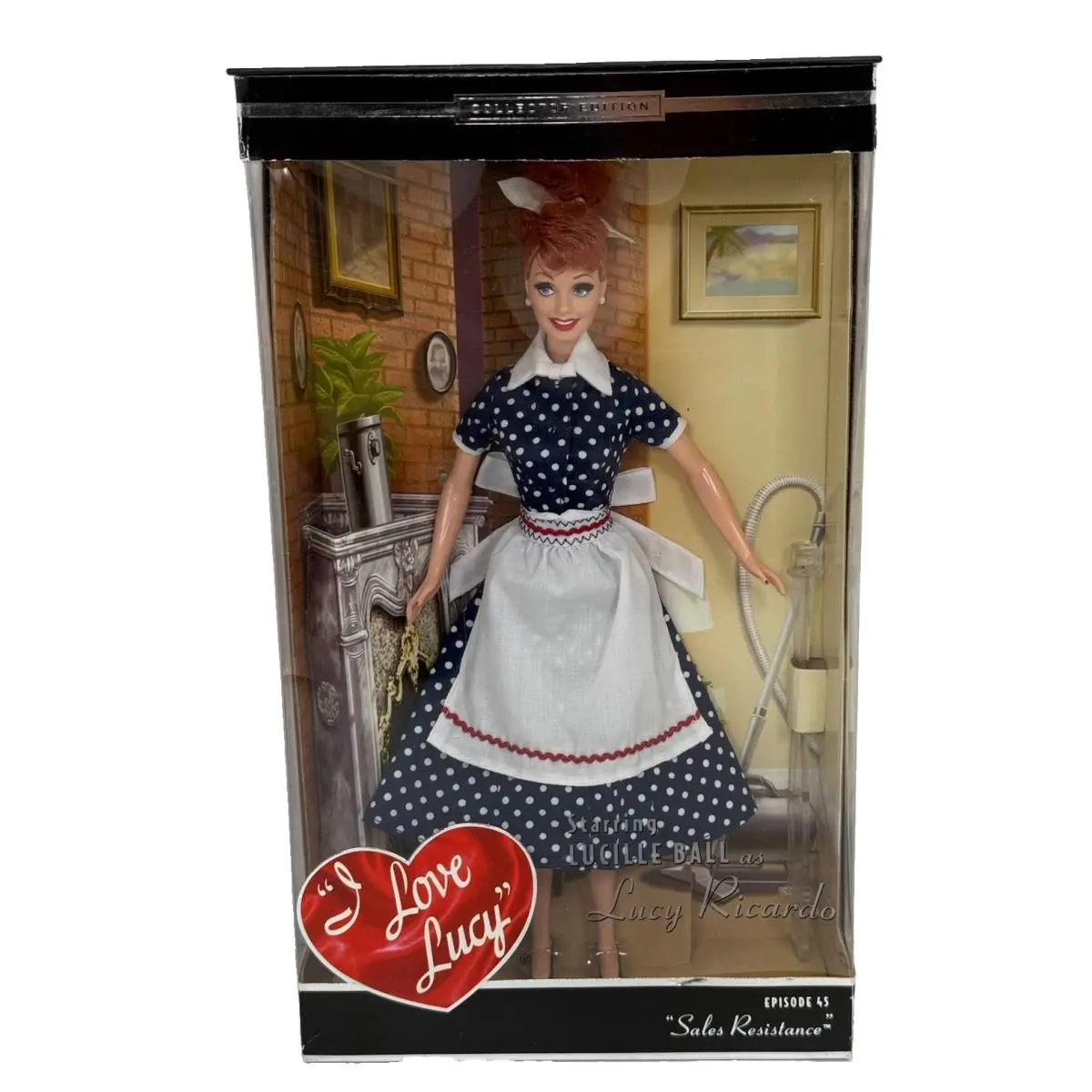 2004 Barbie Collector Edition I Love Lucy Sales Resistance Mattel B3451 Nrfb