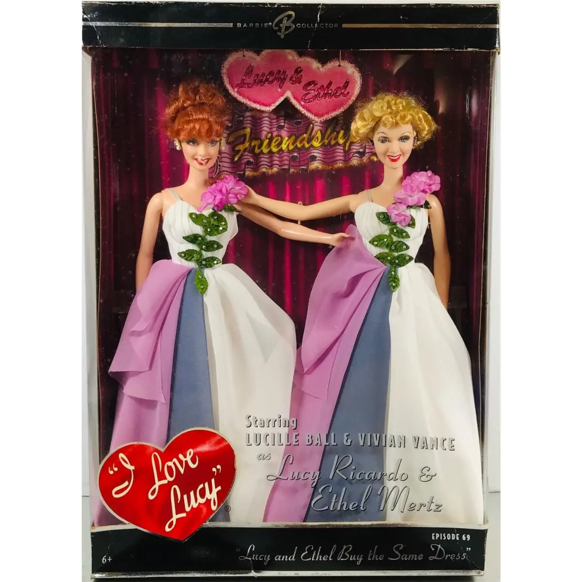 I Love Lucy Episode 69 Lucy and Ethel Buy The Same Dress Barbies