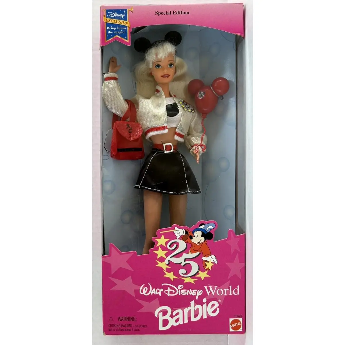 Barbie Walt Disney World 25th Anniversary 16525 Vintage 1996 Mattel