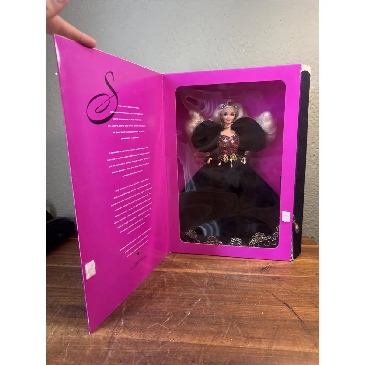 1995 Jeweled Splendor Barbie 14061 Fao Schwarz Signature Nrfb