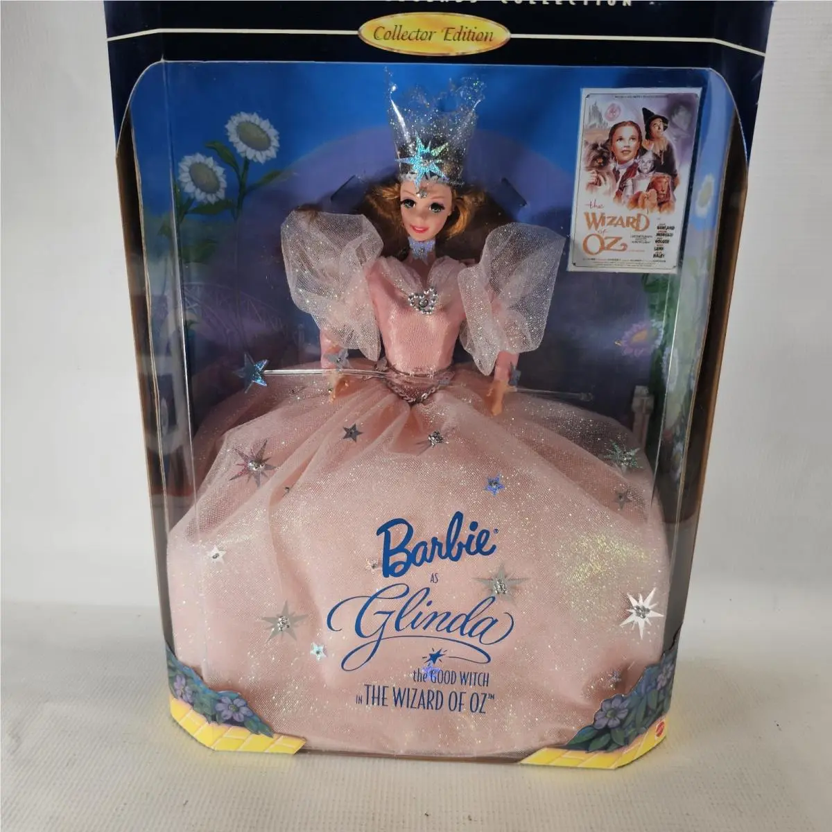 Vintage 1995 Barbie as Glinda The Wizard of Oz Hollywood Legends Mattel