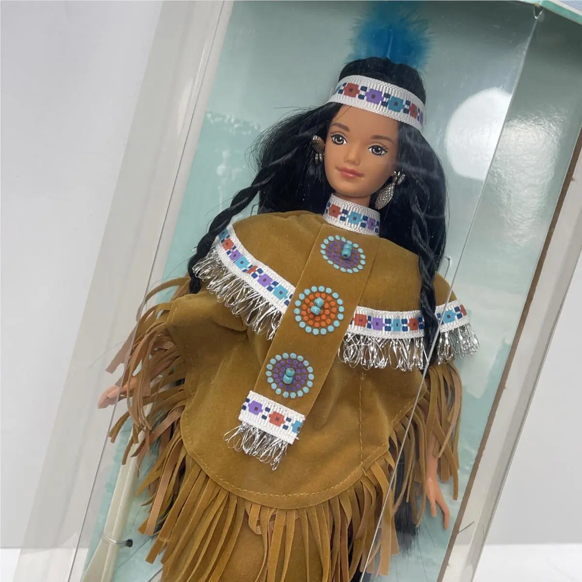 Native American Barbie 4th Edition Collector Doll Dotw 18558 Mattel 1997