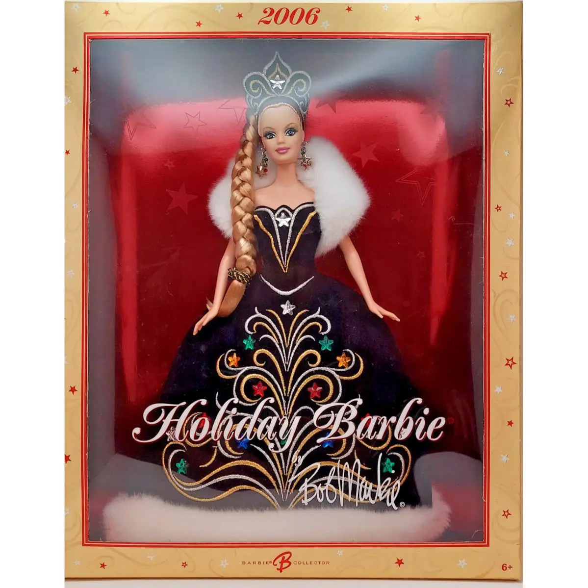 Barbie Doll By Bob Mackie Collector`s Edition 2006 Holiday