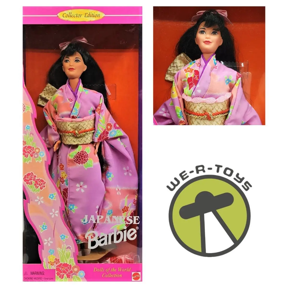 Japanese Barbie Dolls of The World Collector Edition 1995 Mattel 14163