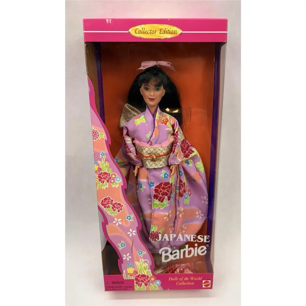 1995 Dotw Japanese Barbie 14163 Dolls Of The World Japan Vintage
