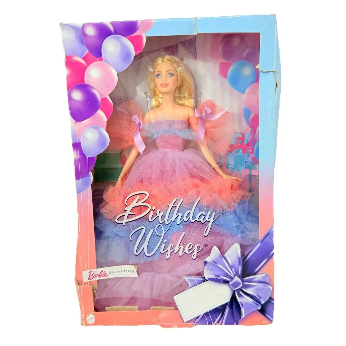 Barbie Signature Birthday Wishes Collector Doll Mattel GTJ85 Read