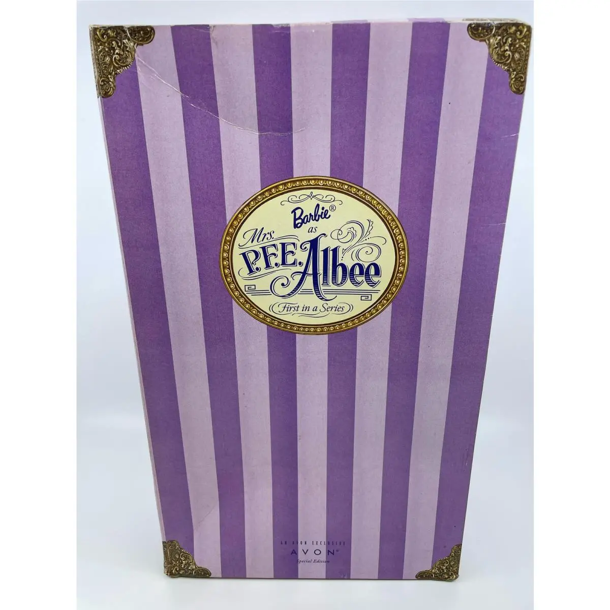 Barbie Avon Barbie as Mrs. P.f.e. Albee Lavender Dress 1997 Doll