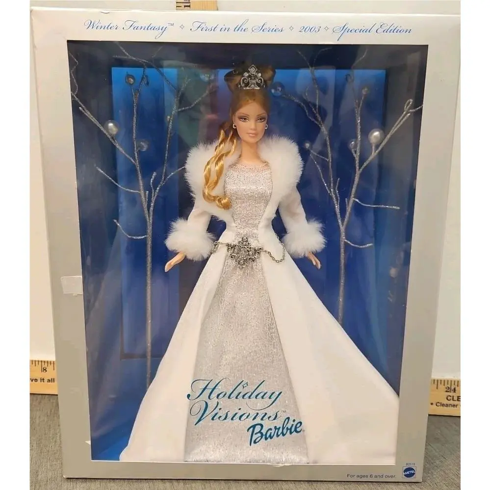 Barbie Holiday Visions 1st In Series Winter Fantasy Doll Mattel B2519 2003