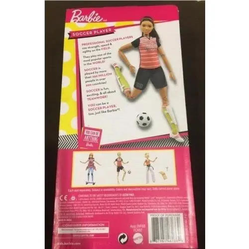 Barbie Careers Soccer Player Doll