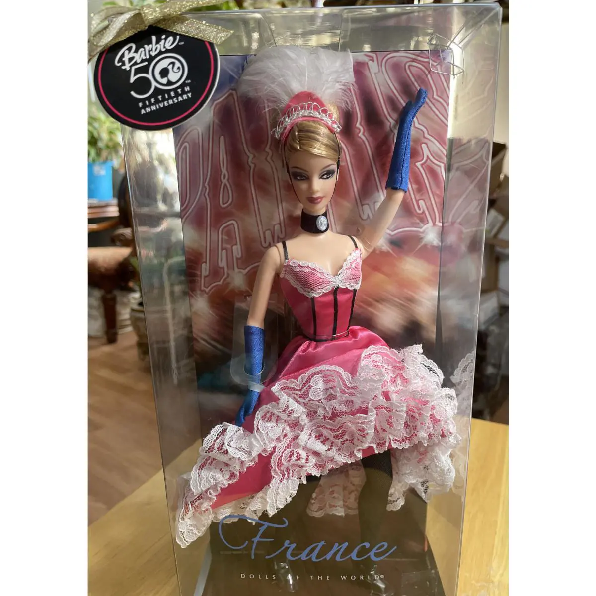 Pink Label 50th Anniversary Barbie Dolls of The World France Nrfb